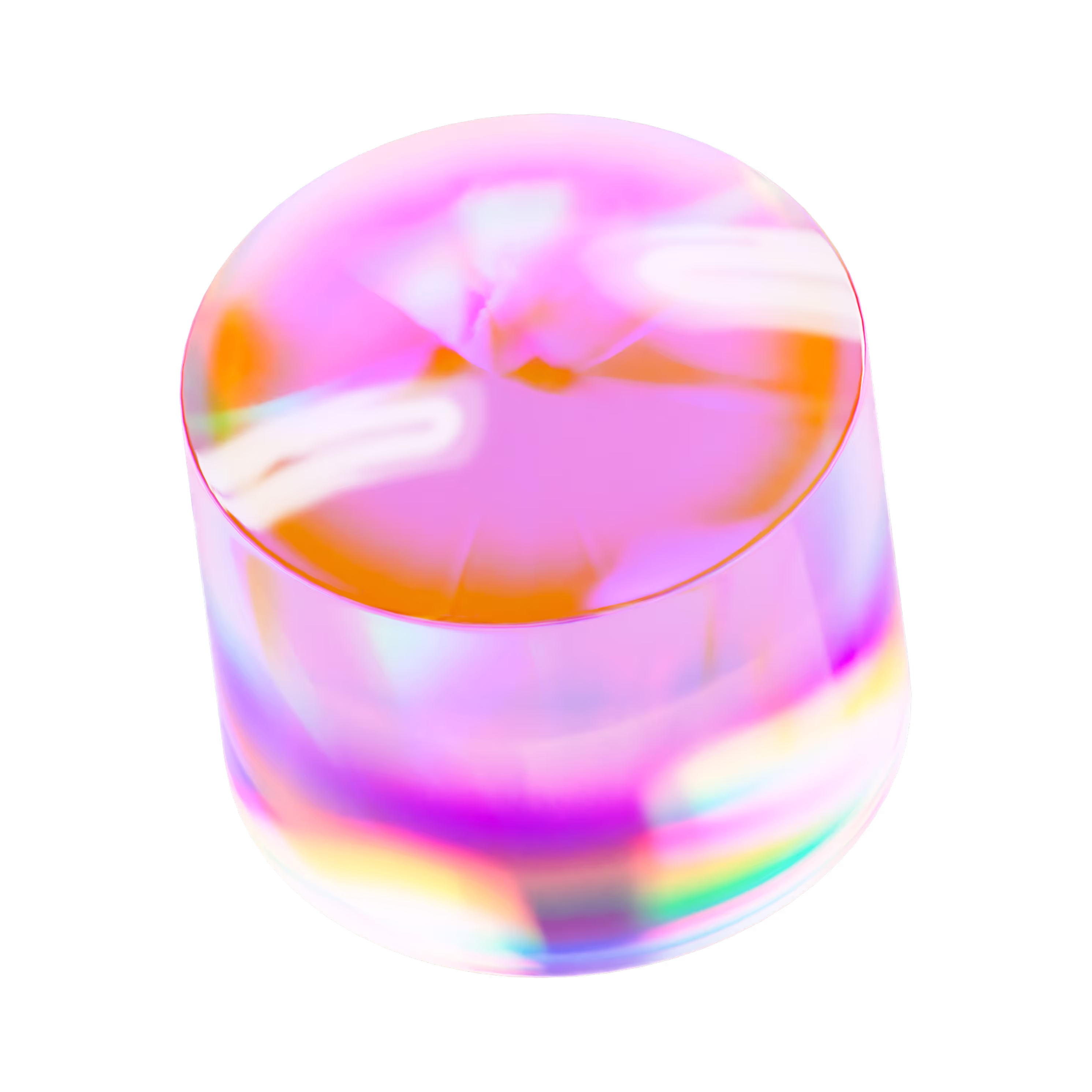 Cylinder shape representing art direction